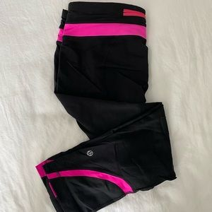 Lululemon run inspire crop size 8